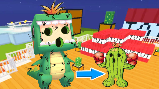 迷你世界 方块躲猫猫，做会隐藏的仙人掌免费观看