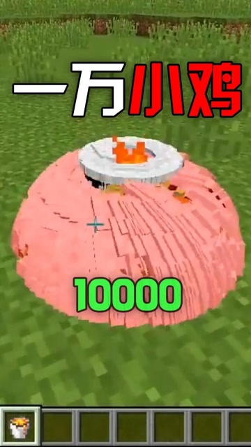 10000只小鸡掉进岩浆的瞬间，圆形出现了！免费观看