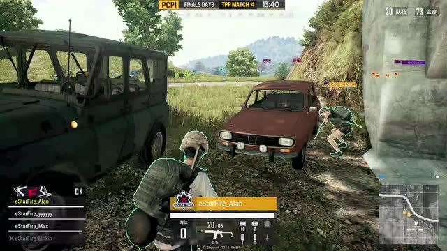 PCPI TPP决赛第4场：4AM战队9杀吃鸡免费观看