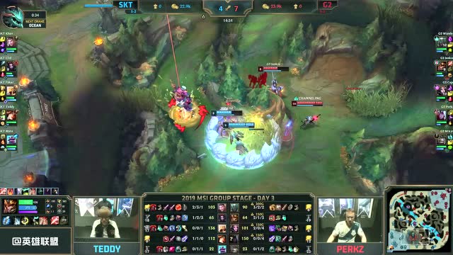 MSI季中赛小组赛全场回放SKT vs G2免费观看