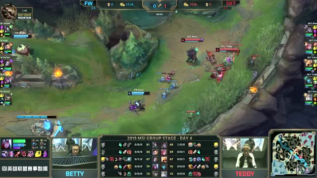MSI季中赛小组赛全场回放FW vs SKT免费观看