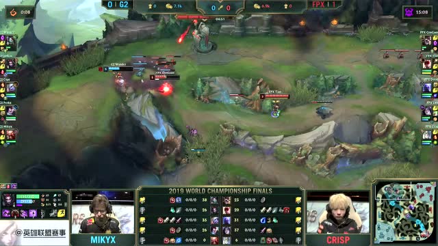 [回放]英雄联盟S9总决赛 FPX vs G2 第2场免费观看