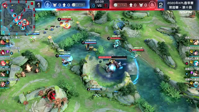 KPL2020春季赛W10D4 成都AG vs 广州TTG.XQ 第4场免费观看