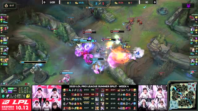 LPL夏季赛W4D2 LGD vs IG 第1场免费观看