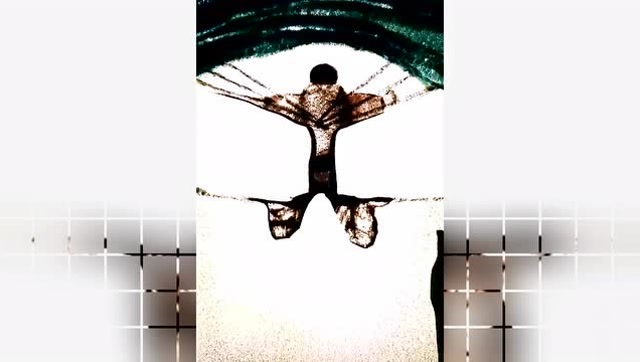 绝地求生：沙画大神作品欣赏，吃鸡也要有艺术免费观看