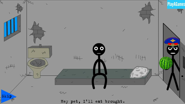 火柴人：西瓜中的秘密武器 逃狱大作战 动画短片免费观看