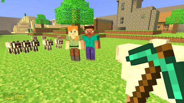 GMOD游戏小美的羊遇到危险史蒂夫能帮忙吗免费观看