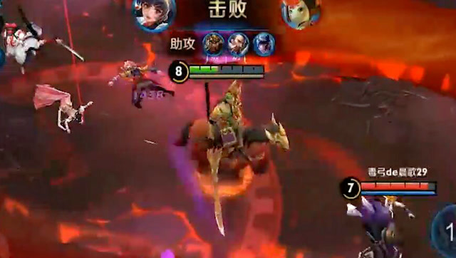 王者荣耀：关羽面对大哥也不会心软？直接一刀切，这太强了！免费观看