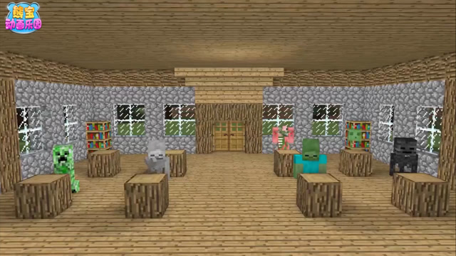 我的世界怪物学院 苦力怕也来玩涂鸦跳跃免费观看