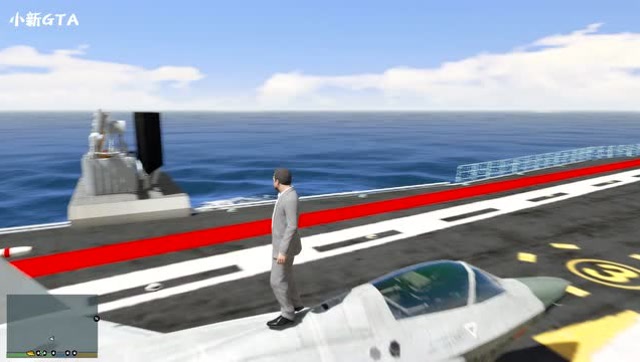 男子开战斗机从航母飞出，一回头航母都没了免费观看