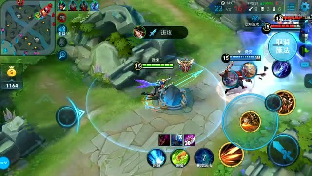 王者荣耀，马可波罗的成名一战，就差点网络，哈哈！免费观看