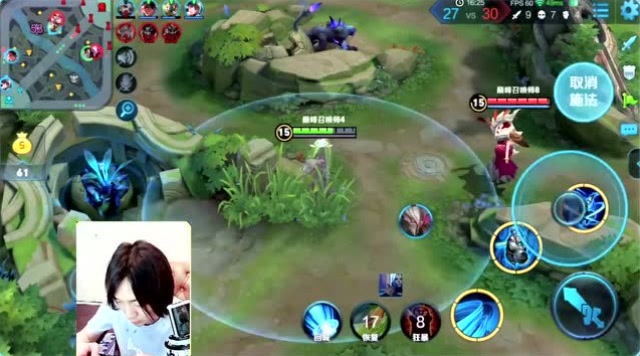 王者荣耀：张大仙宫本蹲草丛，秒杀满血干将免费观看