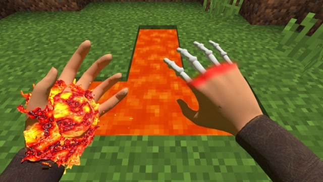 我的世界：真人版 菜鸟沙漠村庄夜战怪物？免费观看