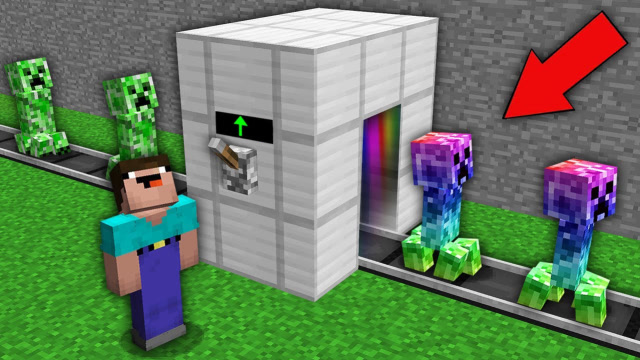 史蒂夫收服苦力怕，用宝石改造成变异怪物，爆炸瞬间惊喜开始！免费观看