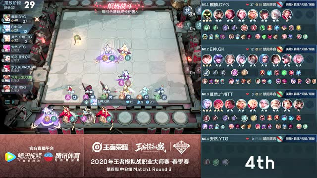 20200508王者模拟战职业大师赛春季赛常规赛W4D1_中分组 M1R3免费观看