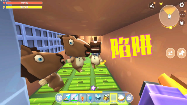 迷你世界394：我寻找迷路的兄弟，途中碰见怪物，逃回家后安全了免费观看