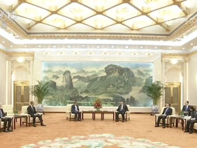 習近平會見世界衛生組織總幹事