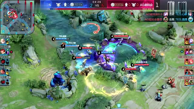 KPL2019秋季赛W3D4 AG超玩会 vs TES 第3场免费观看