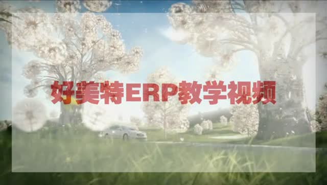 好美特ERP教学视频-加盟店操作篇