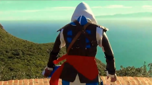 跑酷：刺客信条4跑酷，黑色的旗帜！免费观看