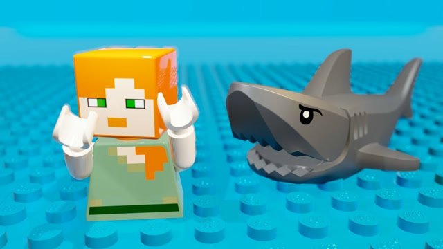 我的世界：乐高动画 鲨鱼袭击，拯救爱丽克丝免费观看