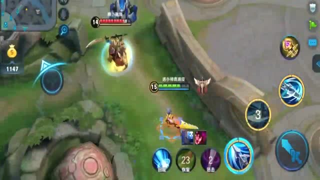 王者荣耀：杨玉环你以为放大招韩信就打不到你吗免费观看