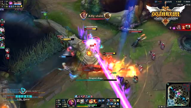 德莱文站撸拿五杀 盲僧神龙摆尾瞬秒法师免费观看