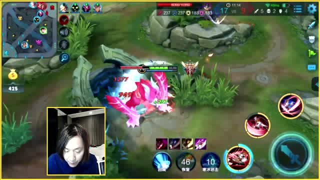 王者荣耀：张大仙秀李白，老亚瑟一个沉默差点让大仙把手机摔了免费观看