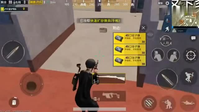 刺激战场：落地98K八倍镜，想不吃鸡都难免费观看