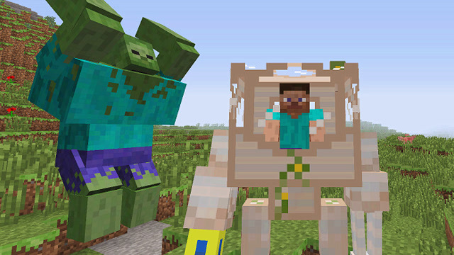 大海解说 我的世界建造我的王国ep11 战斗机器人战突变生物免费观看