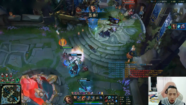 文森特虐泉五杀遇到高手，亚索比他德莱文还猛，进泉水都不带掉血的免费观看