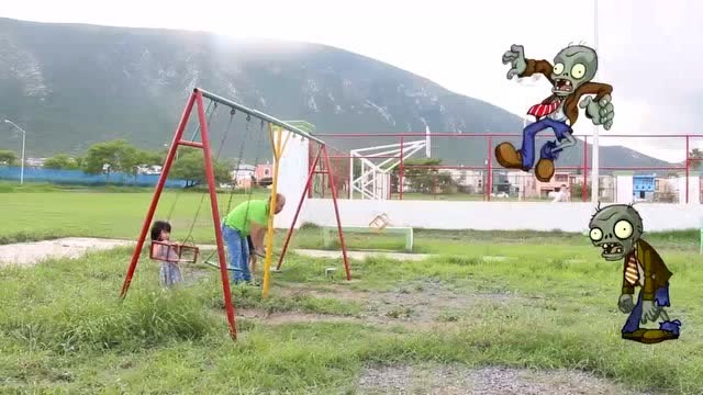 植物大战僵尸，秋千也可以打僵尸免费观看
