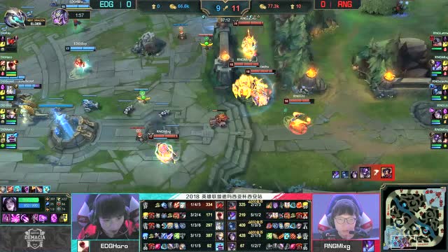 RNG抓住EDG失误一鼓作气拿下比赛免费观看