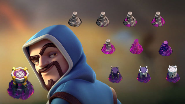 部落冲突：满级法师塔输出有多恐怖？人海流玩家躲在角落瑟瑟发抖免费观看