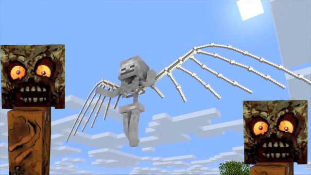 我的世界 飞天骷髅对战僵尸群免费观看