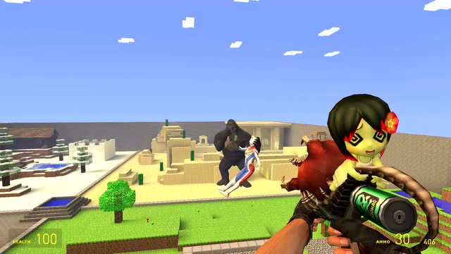 GMOD金刚要拿什么东西给戴拿奥特曼吃呢免费观看