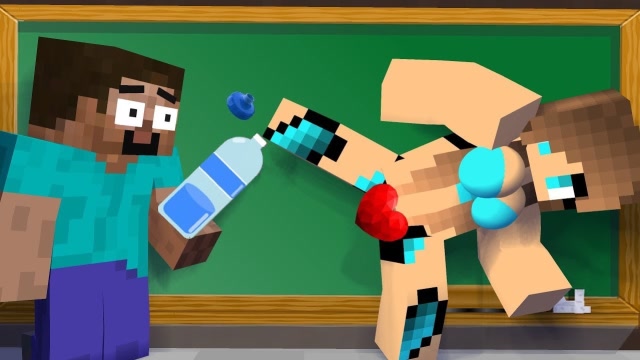 我的世界 小美女挑战踢瓶盖免费观看