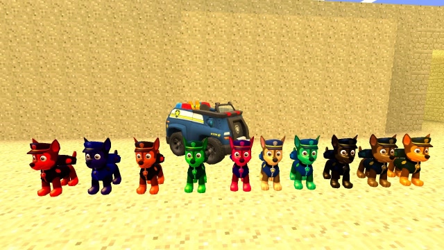 汪汪队阿奇有很多不同的颜色你喜欢哪个啊？免费观看