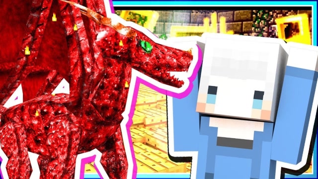 小白解说我的世界噩梦与美梦22 我养了一只赤飞炎龙结果我拖下岩浆免费观看