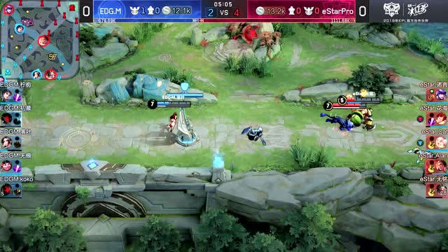 KPL2019秋季赛W5D5 EDG.M vs eStarPro 第1场免费观看