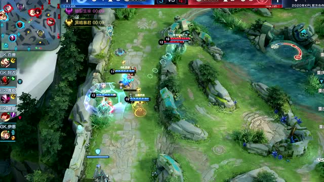 KPL2020春季赛W6D1 GK vs 重庆QG 第3场免费观看