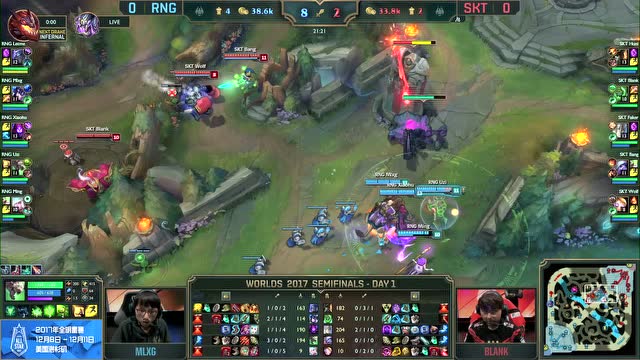 LPL经典战役：RNG11-0完胜SSG免费观看