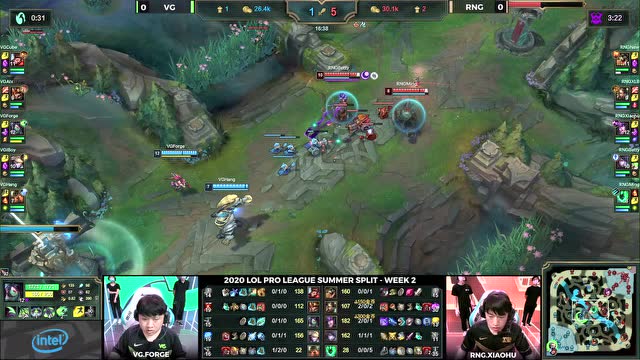 LPL夏季赛W2D3 VG vs RNG 第1场免费观看