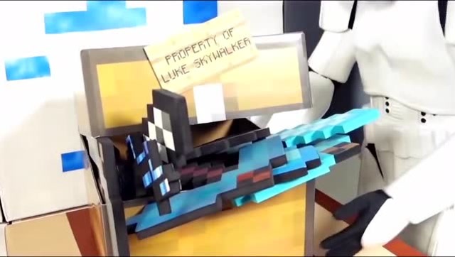 造墙逃脱！真实世界玩我的世界星球大战游戏动画一免费观看