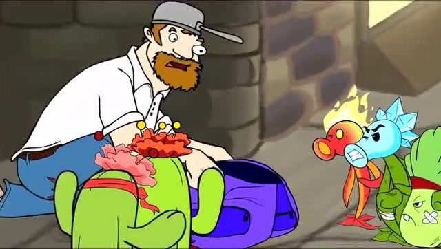 戴夫用双肩包带所有晕倒的植物逃到屋顶遇上机甲大巨人！免费观看