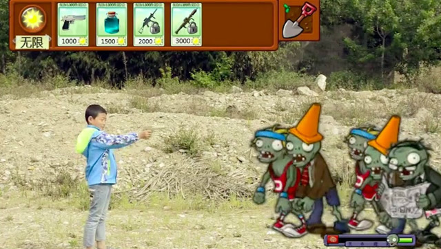 植物大战僵尸：现实生活大战僵尸 真人版免费观看