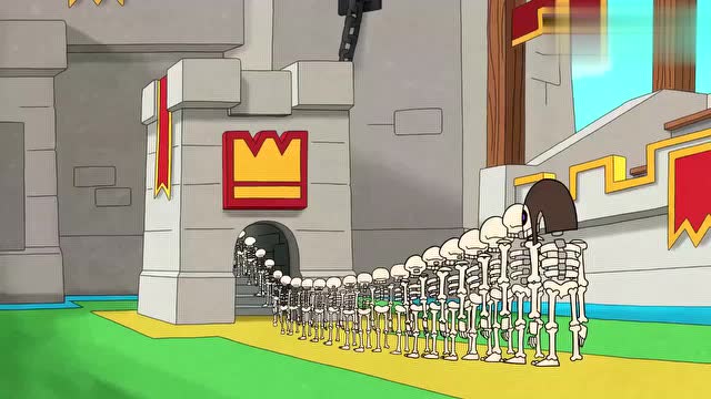 部落冲突动画：公主通过脚寻找骷髅勇士，困难重重最终二人相遇！免费观看