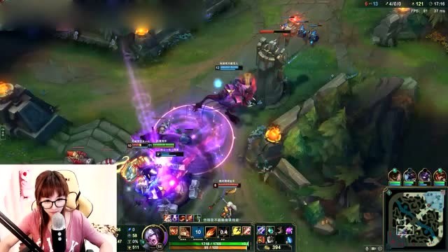 英雄联盟：小苍龙女无人可挡，队友这人头让的太明显了免费观看