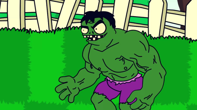 进化版的植物大战僵尸，僵尸喝完超级血清，直接变成了绿巨人免费观看