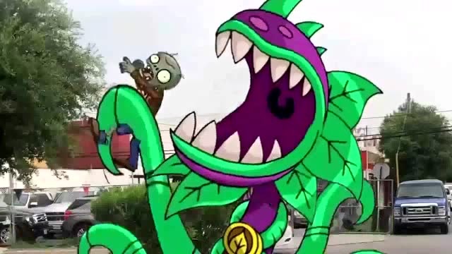 植物大战僵尸：食人花来了快跑免费观看